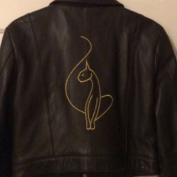 Woman’s leather jacket by Baby Phat . - Picture 10 of 11